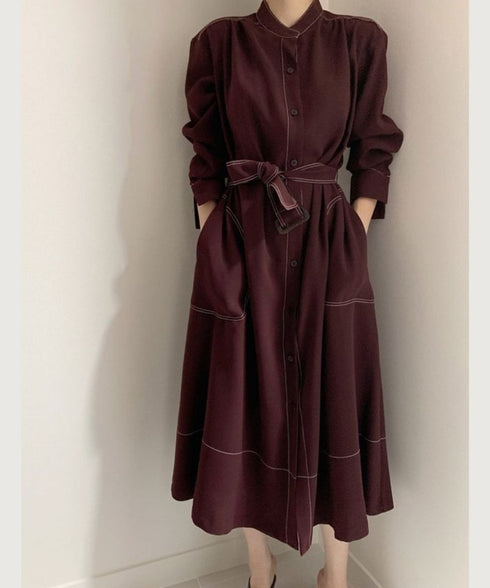 Modern Stitch Flare Dress